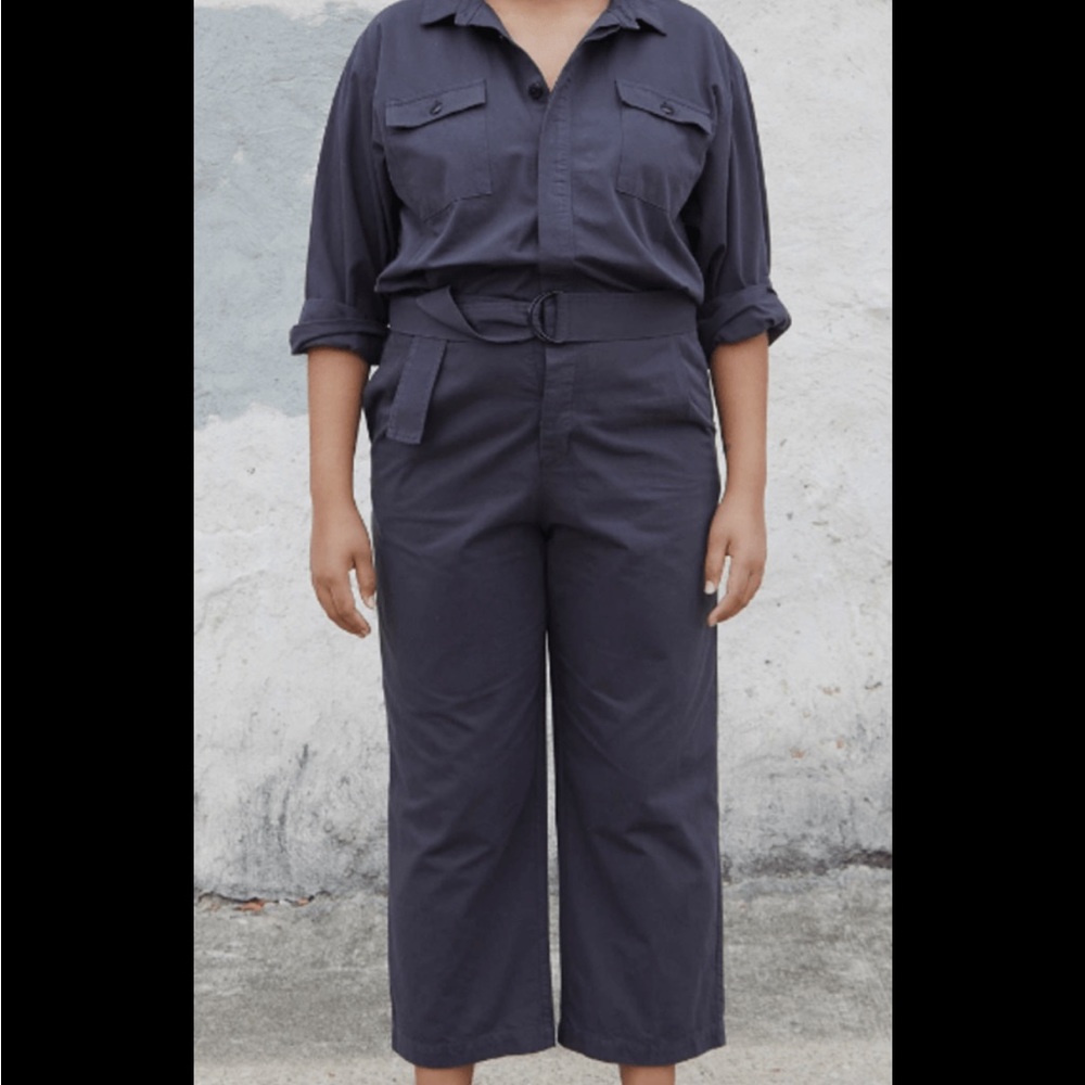 Brand New Esby Apparel utility jumpsuit XS dark gray